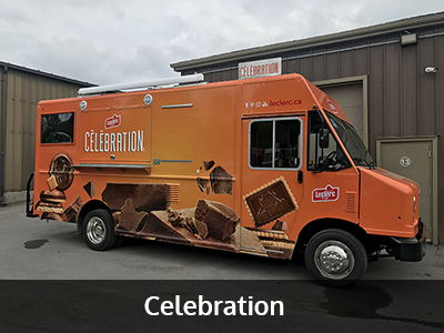 Celebration Marketing Truck