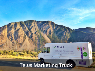 Telus Marketing Truck