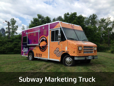 Subway Marketing Truck
