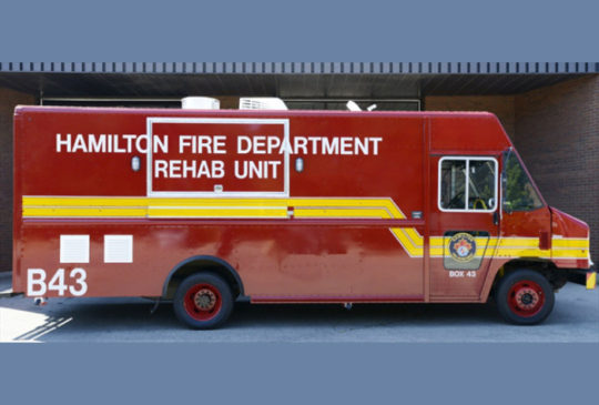 Hamilton Fire Dept. Food Truck