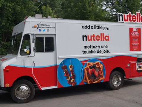 Nutella Marketing Truck