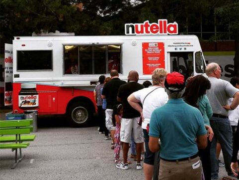 Nutella Marketing Truck