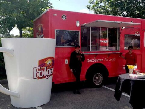 Folgers Marketing Truck