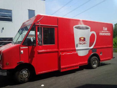 Folgers Marketing Truck