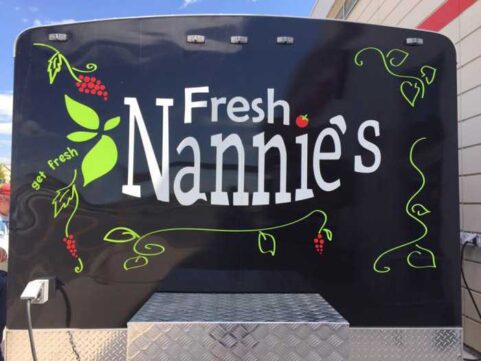 Fresh Nannies Food Trailer