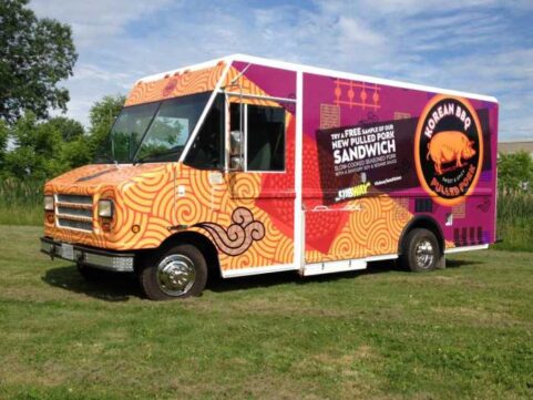 Subway Marketing Truck