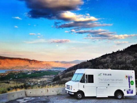 Telus Marketing Truck