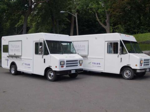 Telus Marketing Truck