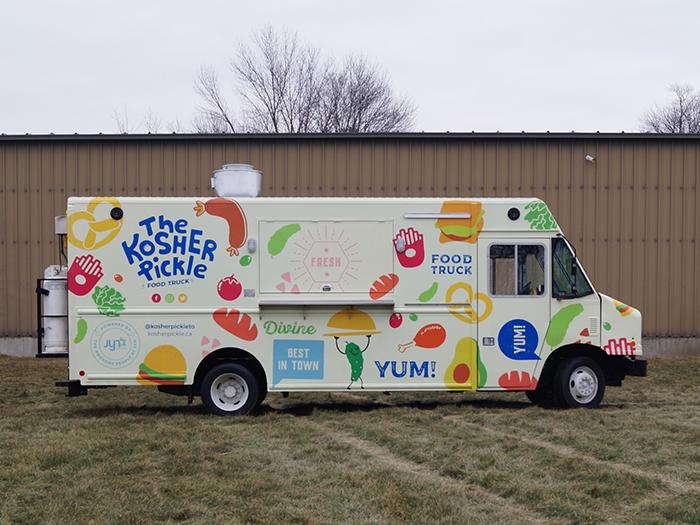 The Kosher pickle exterior