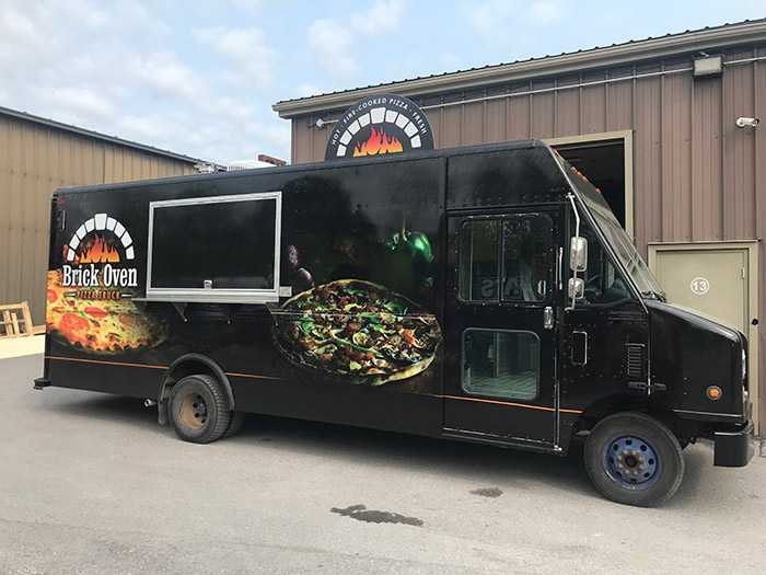 Wood Fired Pizza Truck