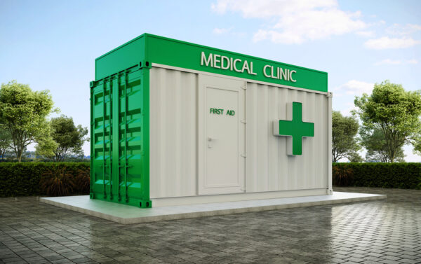 clinic container