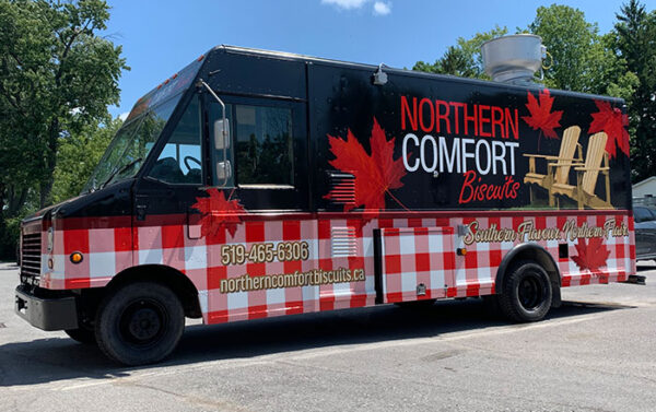 Northern Comfort biscuits Food Truck