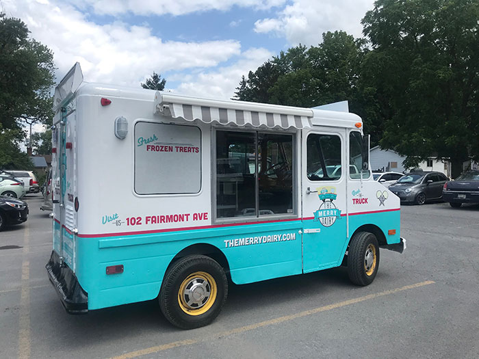 Merry Dairy Ice Cream truck