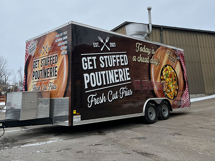 Get Stuffed Poutinerie Food Trailer