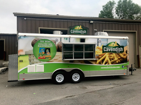 CAVENDISH FARMS FOOD TRAILER