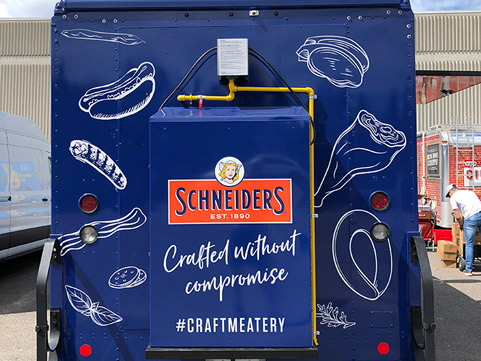 SCHNEIDER’S MEAT TRUCK