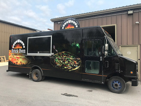 WOOD FIRED PIZZA TRUCK